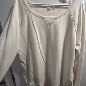 Gap off-white L Tall sweatshirt